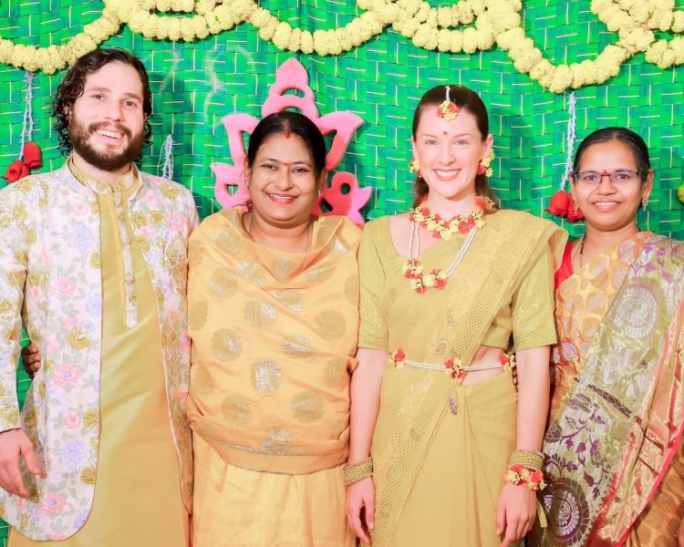 Vaughn, Dr. Padma Raju, Kayla Rose & Soujanya Raju